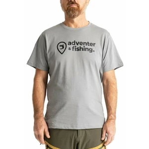 Adventer & fishing Camiseta de manga corta Short Sleeve T-shirt Titanium XL