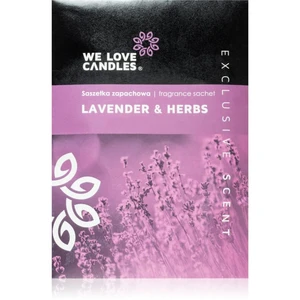 We Love Candles Basic Lavender & Herbs vonné vrecúško 25 g