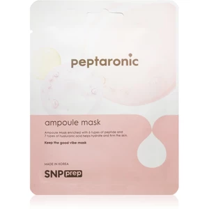 SNP Prep Peptaronic plátýnková maska s hydratačním a revitalizačním účinkem 25 ml