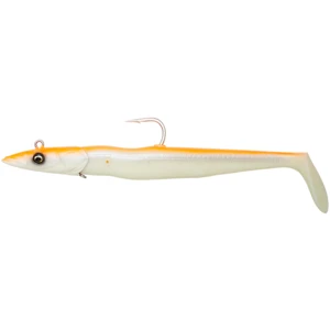 Savage gear gumová nástraha sandeel v2 orange glow 2+1 27,5 cm 275 g