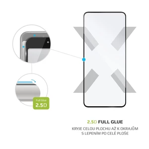 Tvrzené sklo FIXED Full-Cover pro Xiaomi Redmi 10 (2022), černá