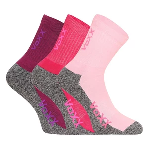 Voxx Locik Dětské vysoké ponožky - 3 páry BM000003058800100487 mix holka 30-34 (20-22)