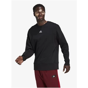 Black Men's Sweatshirt adidas Performance - Men