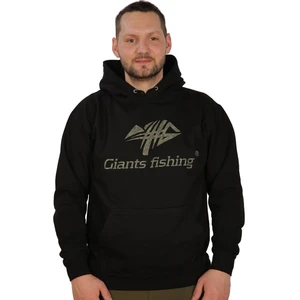 Giants fishing mikina s kapucí černá camo logo - xxl