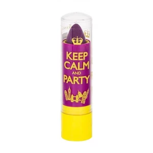 Rimmel London Keep Calm & Party 3,8 g balzam na pery pre ženy 050 Violet Blush