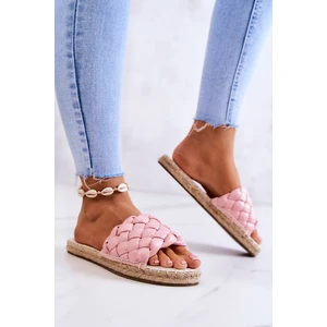 Women's summer slippers Big Star - pink