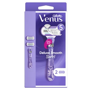 Gillette Holicí strojek Venus Deluxe Smooth Swirl + 2 hlavice