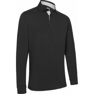 Callaway Mens Long Sleeve Performance Polo Caviar XL