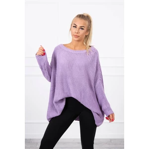 Sweter Oversize fioletowy