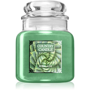 Country Candle Spiral Aloe vonná svíčka 453 g