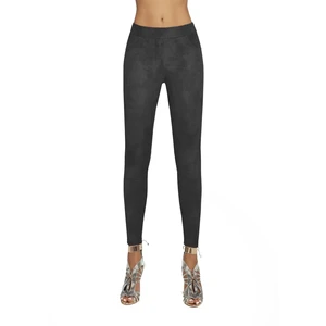 Bas Bleu Women's leggings LYDIA made of soft material with a metallic pattern