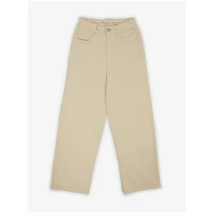 Beige Girly Wide Pants Tom Tailor - Girls