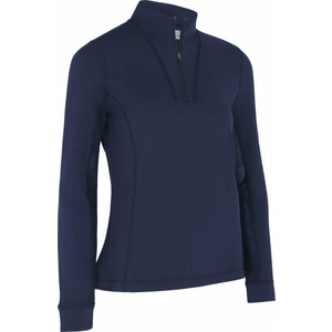 Callaway Womens Solid Sun Protection 1/4 Zip Peacoat XS