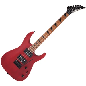 Jackson JS Series Dinky Arch Top JS24 DKAM Caramelized MN Red Satin