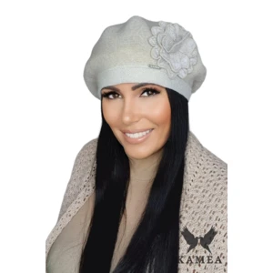 Dámský baret Kamea Kamea_Beret_K.22.011.03_Beige