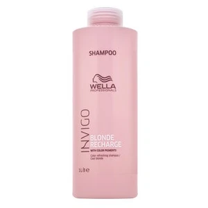 Wella Professionals Invigo Blonde Recharge Cool Blonde Shampoo šampón pre oživenie farby studených blond odtieňov 1000 ml