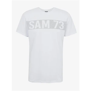 SAM73 White Men's T-Shirt SAM 73 Barry - Men