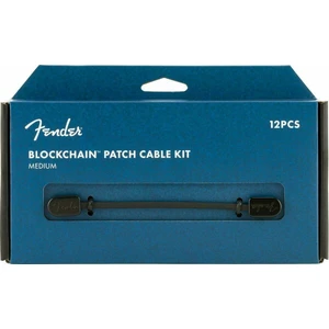 Fender Blockchain Patch Cable Kit MD Nero Angolo - Angolo