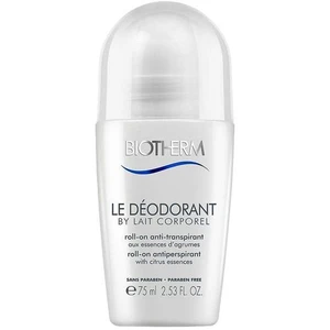 Biotherm Antiperspirant roll-on bez parabenů (Lait Corporel Le Déodorant) 75 ml