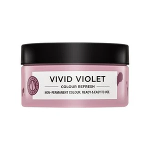 Maria Nila Colour Refresh Vivid Violet jemná vyživující maska bez permanentních barevných pigmentů výdrž 4 – 10 umytí 0.22 100 ml