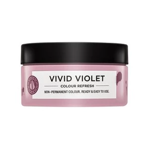 Maria Nila Colour Refresh Vivid Violet jemná vyživujúca maska bez permanentných farebných pigmentov výdrž 4 – 10 umytí 0.22 100 ml