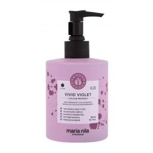 Maria Nila Colour Refresh odżywcza maska koloryzująca do włosów o fioletowych odcieniach Vivid Violet 300 ml