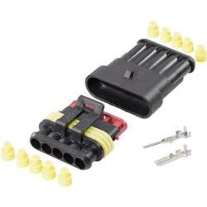 Sada konektorov Superseal TE Connectivity 30S006, pólů 5, rozteč 6 mm, 1 sada