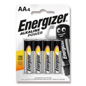 Alkalické baterie Energizer 4x AA