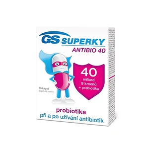 Green-Swan GS Superky Antibio 40, 10 kapslí