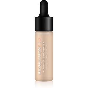 Revolution PRO Foundation Drops tekutý make-up s pipetou odstín F2 18 ml