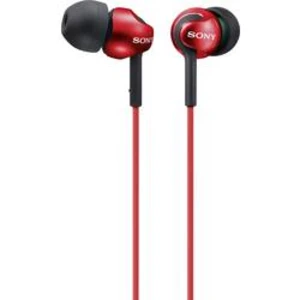 Sony MDR-EX110LP, red