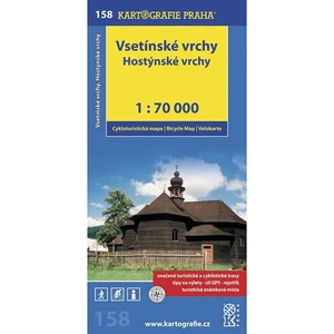 Vsetínské vrchy, Hostýnské vrchy 1:70 000 (cyklomapa)