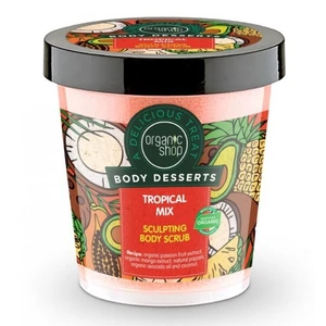 Organic Shop Body Desserts Tropical Mix zeštíhlující tělový peeling 450 ml