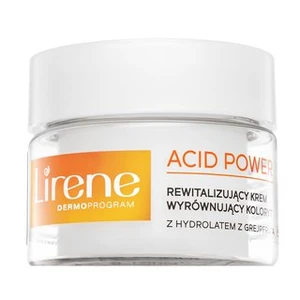 Lirene Acid Power revitalizační krém pro sjednocení barevného tónu pleti 50 ml