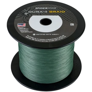 Spiderwire splétaná šňůra dura4 green-průměr 0,25 mm / nosnost 23,2 kg