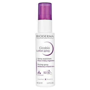 Bioderma Cicabio Lotion Spray vysušujúci a upokojujúci sprej pre podráždenú pokožku 40 ml