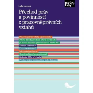 Přechod práv a povinností z pracovněprávních vztahů - Jouzová Lada