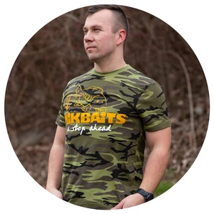 Mikbaits tričko camou - xxl