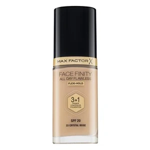 Max Factor Facefinity All Day Flawless dlouhotrvající make-up SPF 20 odstín 33 Crystal Beige 30 ml