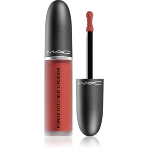 MAC Cosmetics Powder Kiss Liquid Lipcolour matná tekutá rtěnka odstín Devoted to Chili 5 ml