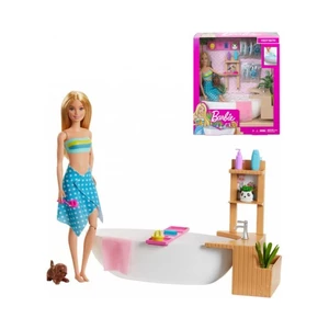 MATTEL BRB Barbie wellness lázně herní set panenka s doplňky