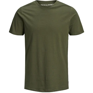 Jack&Jones Pánske tričko JJEORGANIC BASIC TEE 12156101 Olive Night SLIM S