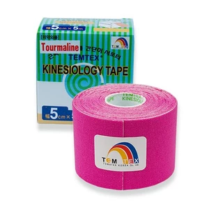 TEMTEX Tejp. TEMTEX kinesio tape Tourmaline 5 cm x 5 m Růžová