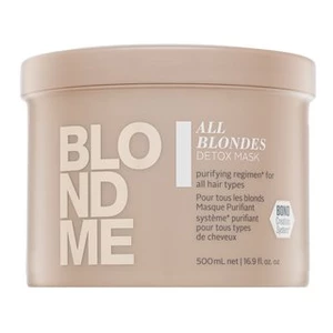 Schwarzkopf Professional Blondme All Blondes Detox detoxikační a čisticí maska pro blond a melírované vlasy 500 ml