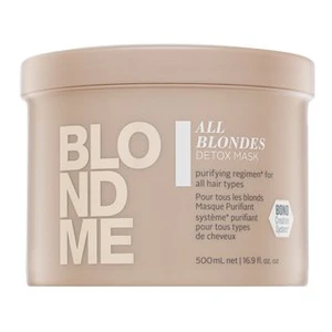 Schwarzkopf Professional Blondme All Blondes Detox detoxikačná a čistiaca maska pre blond a melírované vlasy 500 ml