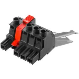 Zásuvkový konektor na kabel Weidmüller BUZ 10.16IT/04/180MF4SH180 AG BK BX 2627420000, 20 ks