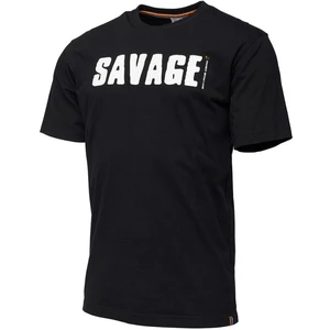 Savage Gear Angelshirt Simply Savage Logo Tee Black L