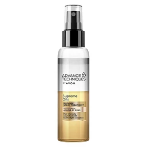 Avon Intenzivní vyživující duální sprej s luxusními oleji pro všechny typy vlasů Advanced Techniques Supreme Oils (Bi-phase Spray Treatment) 100 ml