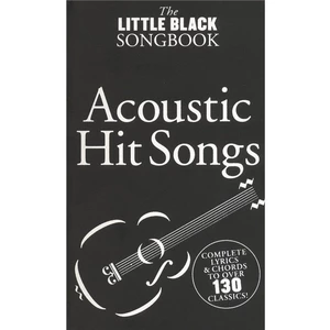The Little Black Songbook Acoustic Hits Noty