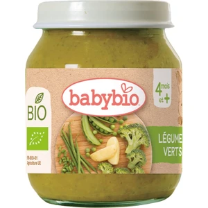 BABYBIO Zelená zelenina BIO 4m+ 130 g